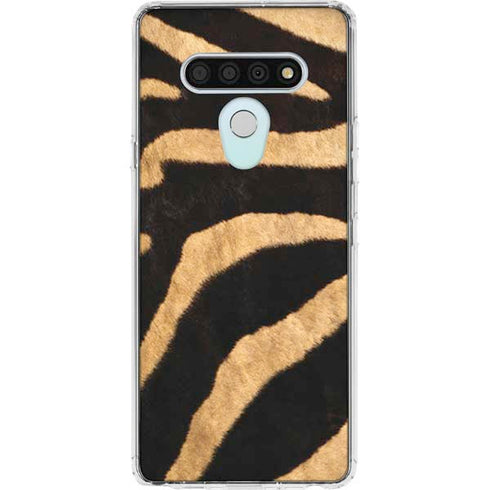Zebra LG Stylo 6 Clear Case