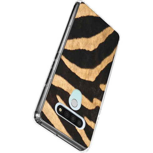 Zebra LG Stylo 6 Clear Case