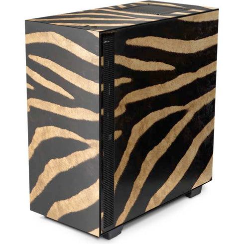 Zebra Animal Print NZXT H510 Compact ATX Mid-Tower Case Skin