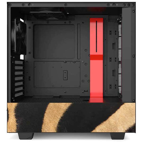 Zebra Animal Print NZXT H510 Compact ATX Mid-Tower Case Skin