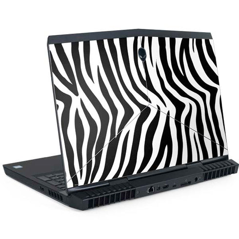 Zebra Print Dell Alienware Skin