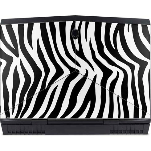 Zebra Print Dell Alienware Skin