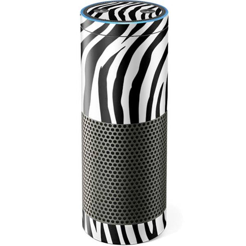 Zebra Print Amazon Echo Skin