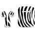 Zebra Print Apple AirPods 2 Skin