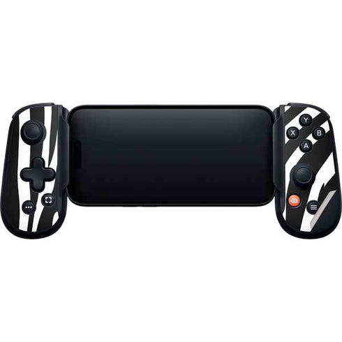 Zebra Print Backbone One for iPhone Game Controller Skin