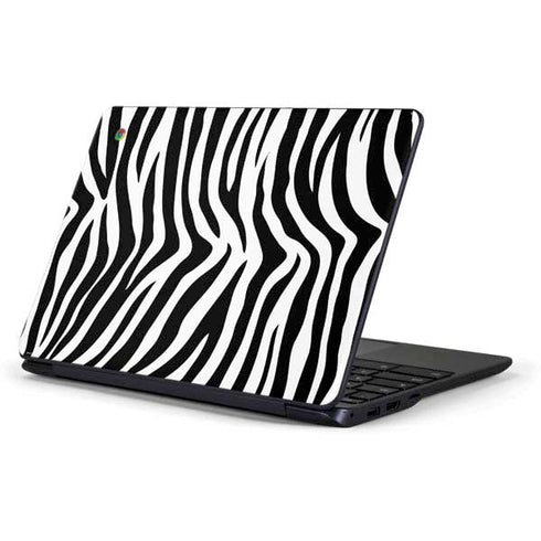 Zebra Print Samsung Chromebook Skin