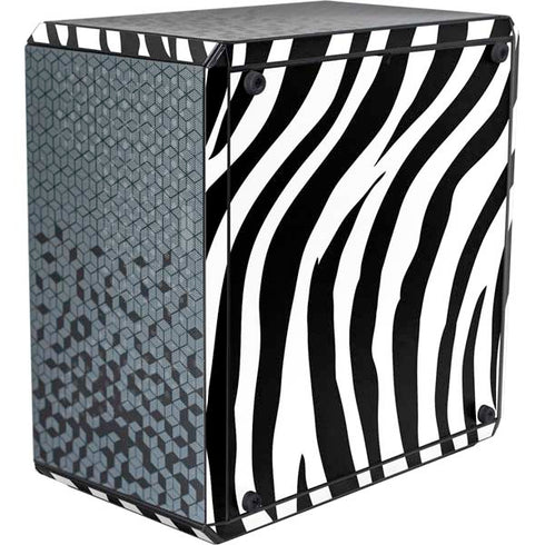Zebra Print Cooler Master MasterBox Q300L Mini Tower Skin