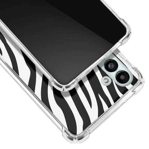 Zebra Print Galaxy A13 5G Clear Case