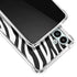 Zebra Print Galaxy A13 5G Clear Case