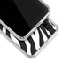 Zebra Print Galaxy A20 Clear Case