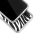 Zebra Print Galaxy A30 Clear Case