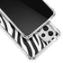 Zebra Print Galaxy A33 5G Clear Case
