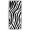 Zebra Print Galaxy A50 Clear Case