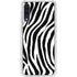 Zebra Print Galaxy A50 Clear Case