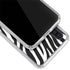 Zebra Print Galaxy A50 Clear Case