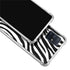 Zebra Print Galaxy A51 5G Clear Case