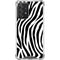Zebra Print Galaxy A52 5G Clear Case