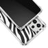 Zebra Print Galaxy A53 5G Clear Case