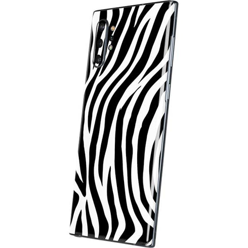 Zebra Print Galaxy Note 10 Plus Skin