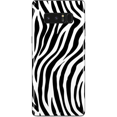 Zebra Print Galaxy Note 8 Skin