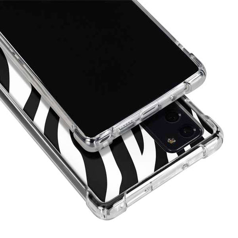 Zebra Print Galaxy Note20 5G Clear Case