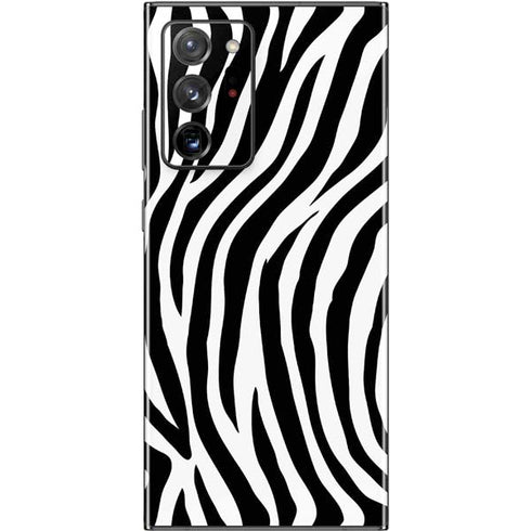 Zebra Print Galaxy Note20 Ultra 5G Skin