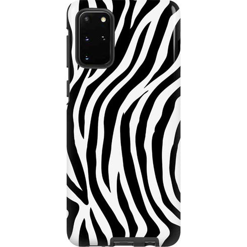 Zebra Print Galaxy S20 Plus Pro Case