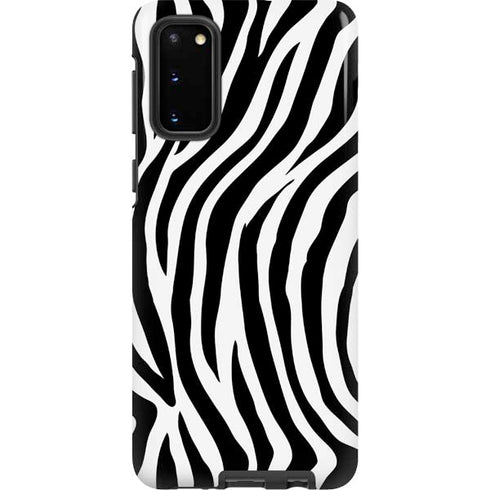 Zebra Print Galaxy S20 Pro Case