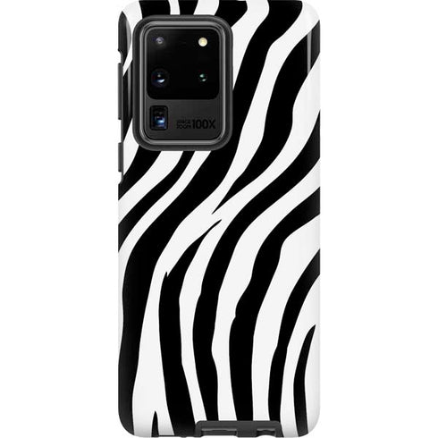 Zebra Print Galaxy S20 Ultra 5G Pro Case