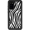 Zebra Print Galaxy S20 Waterproof Case