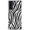 Zebra Print Galaxy S21 5G Clear Case