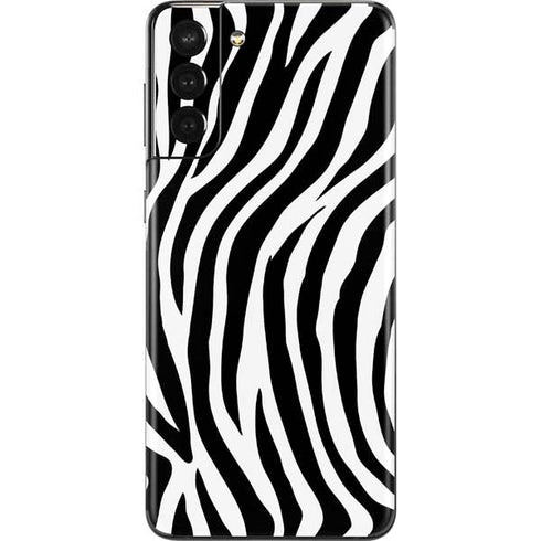 Zebra Print Galaxy S21 Plus 5G Skin