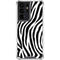 Zebra Print Galaxy S21 Ultra 5G Clear Case