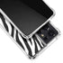 Zebra Print Galaxy S21 Ultra 5G Clear Case