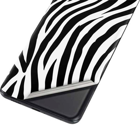 Zebra Print Galaxy S21 Ultra 5G Skin