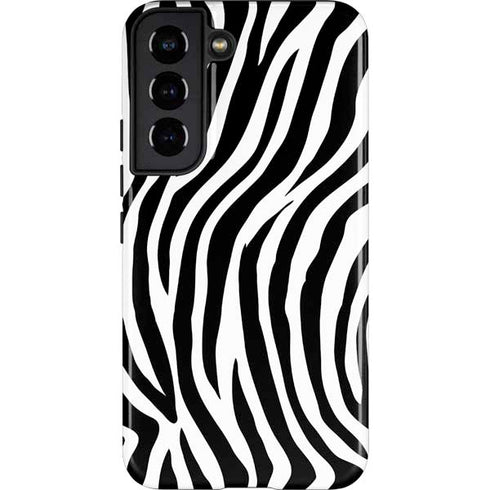 Zebra Print Galaxy S22 Pro Case