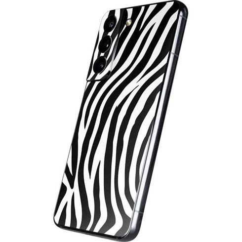 Zebra Print Galaxy S22 Skin