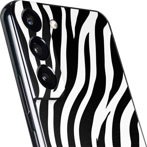 Zebra Print Galaxy S22 Skin