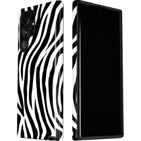 Zebra Print Galaxy S22 Ultra Pro Case