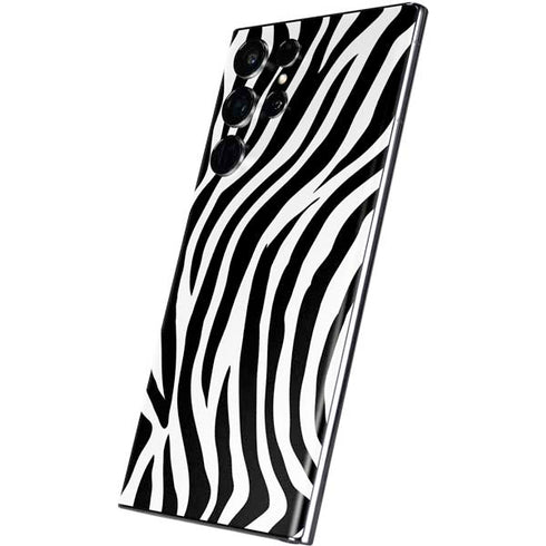 Zebra Print Galaxy S22 Ultra Skin