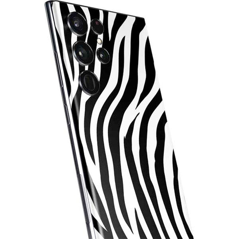 Zebra Print Galaxy S22 Ultra Skin
