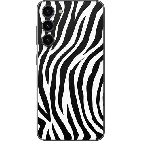 Zebra Print Galaxy S23 Plus Skin