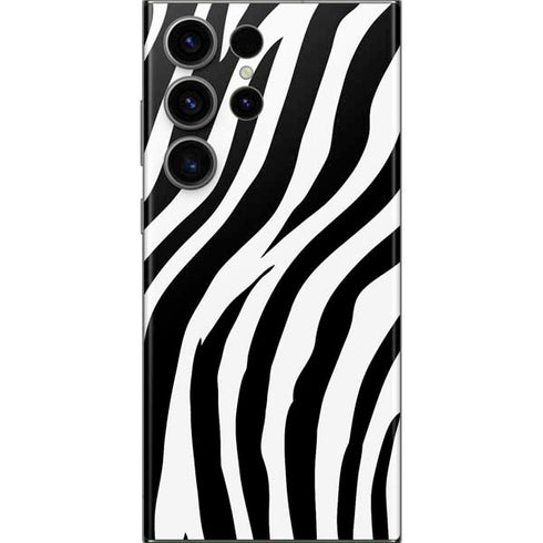 Zebra Print Galaxy S23 Ultra Skin