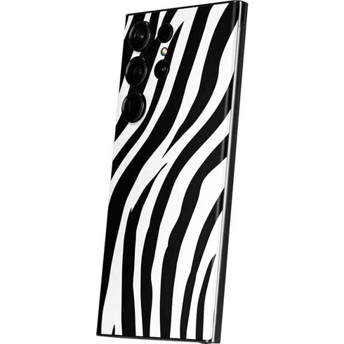 Zebra Print Galaxy S23 Ultra Skin