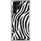 Zebra Print Galaxy S24 Ultra Clear Case