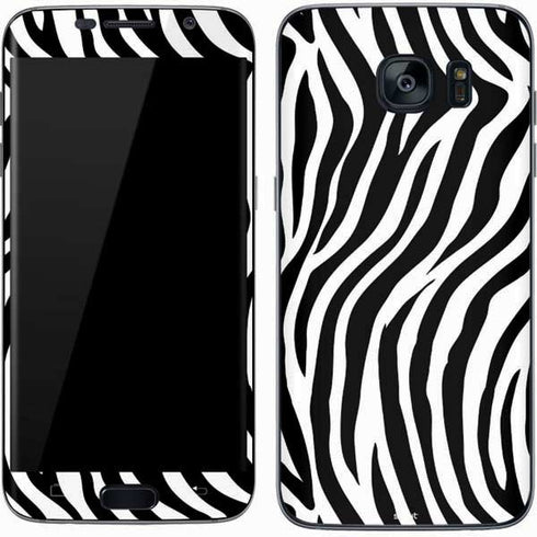 Zebra Print Galaxy S7 Skin