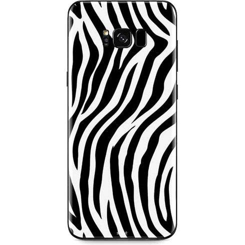 Zebra Print Galaxy S8 Plus Skin