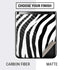 Zebra Print Galaxy Z Flip Skin