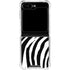 Zebra Print Galaxy Z Flip5 5G Clear Case
