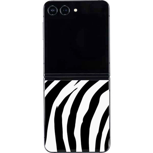 Zebra Print Galaxy Z Flip5 5G Skin